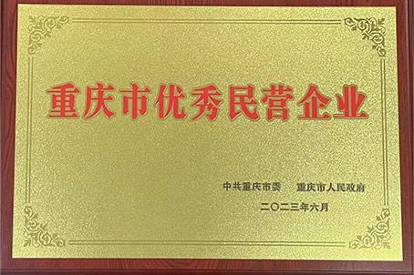 2023年重慶市優(yōu)秀民營(yíng)企業(yè)